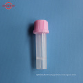 Medical disposable plastic sterile vacuum blood test tube